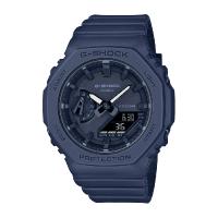 Casio G-Shock 簡約輕薄 純色時尚 深海藍 八角形錶殼 GMA-S2100BA-2A1