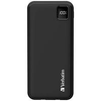 Verbatim 10000mAh PD 3.0 和 QC 3.0 流動充電池 連嵌入式充電線 67001