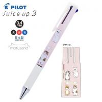 【限定】 PILOT Juice Up 3 Mofusand 可愛貓咪 三色按掣啫喱筆 0.4 S4655567