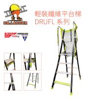 DR. LADDER 10級 輕裝纖維平台梯 DRUFL-001系列 DRUFL10-001 3680mm