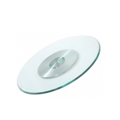 Automax 鋼化玻璃 轉盤 鋁合金底座 玻璃轉盤 餐桌 108cm直徑