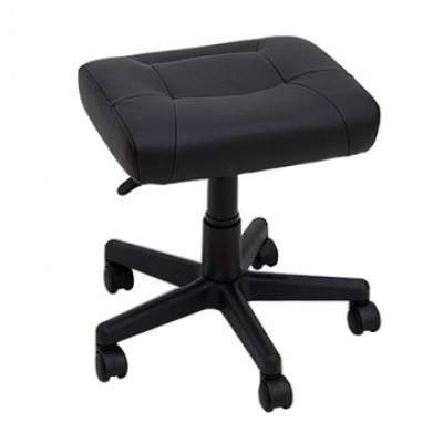 A100  114663 擱腳椅 擱腳櫈 擱腳踏可升降 黑色