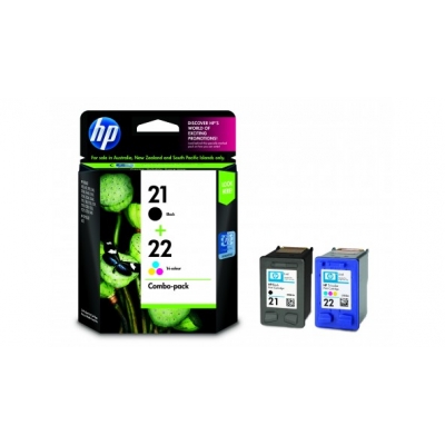 HP CC630AA  21+22   原裝  組合套裝 Ink - Black + Color  9351A+9352A 