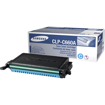 Samsung CLP-C660A  原裝   2K  Laser Toner - Cyan for CLP-610 660