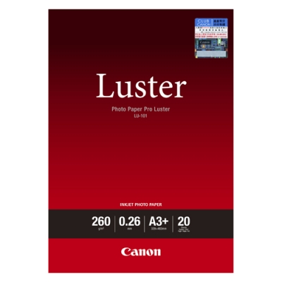 Canon A3+  LU-101   20張 包  260g Photo Paper Pro Luster