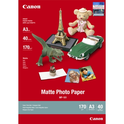 Canon A3  MP-101   40張 包  170g Matte Photo Paper