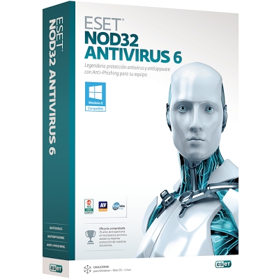 ESET 防毒軟件  NOD32 AntiVirus 6  3年3用戶  盒裝版 